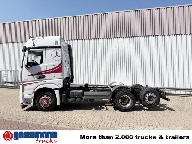 Mercedes-Benz Actros 2553 L 6x2, Liftachse, Retarder, BigSpace, شاحنات بمقصورة وهيكل