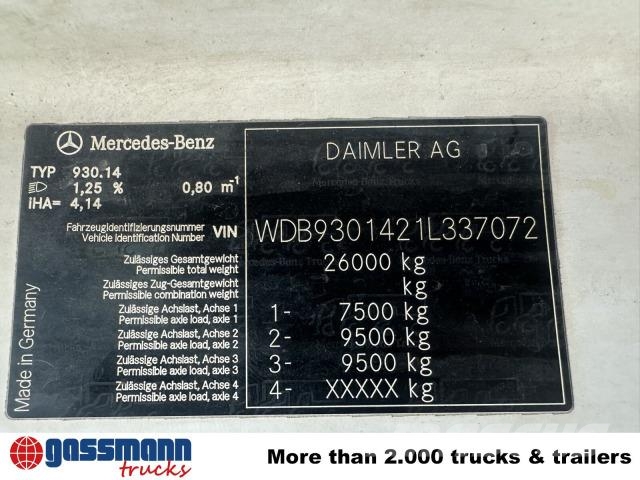 Mercedes-Benz Actros 2636 6x4, Betonpumpe Schwing Stetter Kamioni mikseri za beton