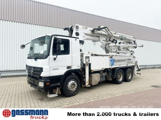 Mercedes-Benz Actros 2636 6x4, Betonpumpe Schwing Stetter Kamioni mikseri za beton