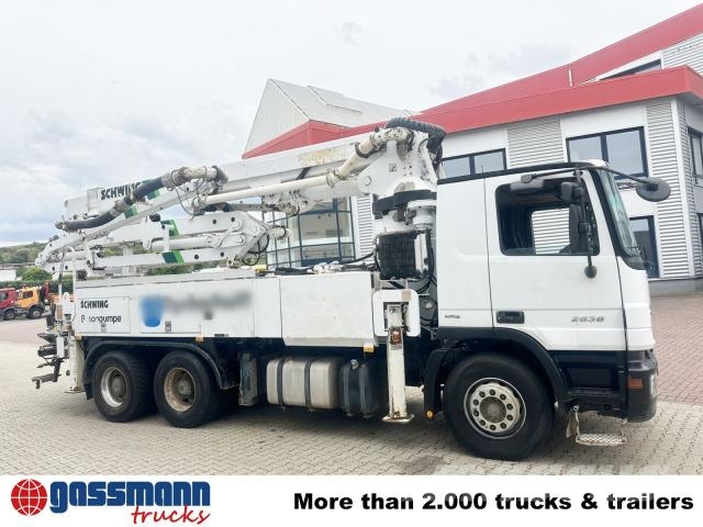 Mercedes-Benz Actros 2636 6x4, Betonpumpe Schwing Stetter Kamioni mikseri za beton