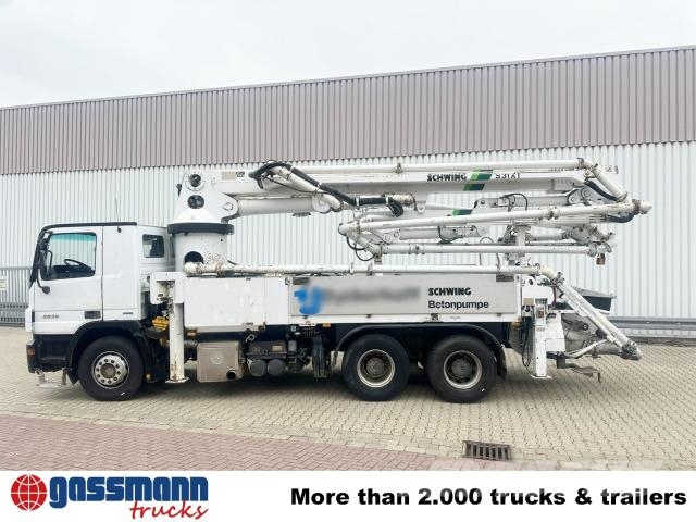 Mercedes-Benz Actros 2636 6x4, Betonpumpe Schwing Stetter Kamioni mikseri za beton