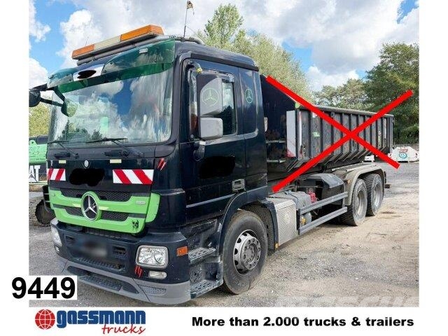 Mercedes-Benz Actros 2641 6x4, Manual, Full Steel Wechselfahrgestell