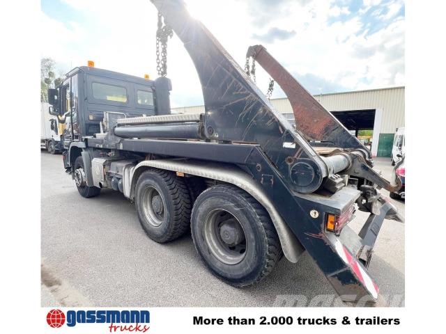 Mercedes-Benz Actros 2641 K 6x4, Tele-Absetzanlage Kabeļu pacēlājs nomontējamām kravas mašīnām