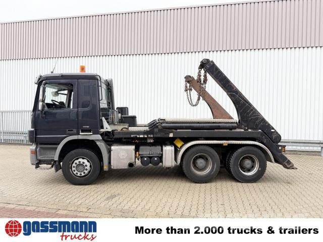 Mercedes-Benz Actros 2641 K 6x4, Tele-Absetzanlage, Funk 可拆卸式卡车