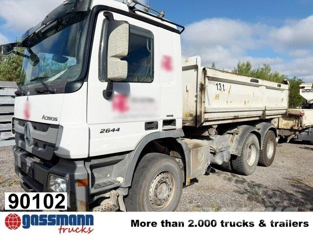 Mercedes-Benz Actros 2644 K 6x4, Bordmatik Pašizgāzējs