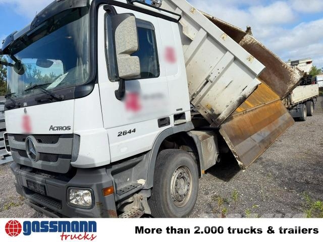 Mercedes-Benz Actros 2644 K 6x4, Bordmatik Pašizgāzējs