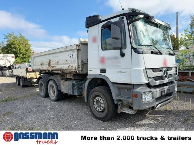 Mercedes-Benz Actros 2644 K 6x4, Bordmatik Pašizgāzējs