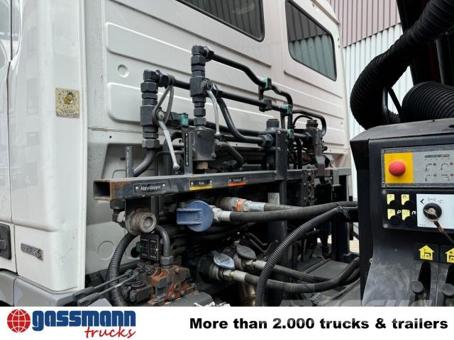 Mercedes-Benz Actros 2644 LK 6x4, Dautel Wechselsystem, Kran 덤프 트럭