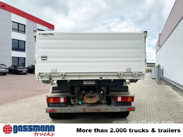 Mercedes-Benz Actros 2644 LK 6x4, Dautel Wechselsystem, Kran 덤프 트럭