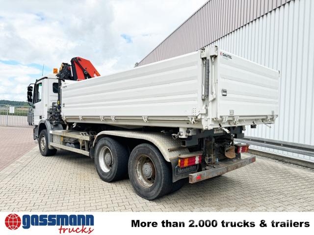 Mercedes-Benz Actros 2644 LK 6x4, Dautel Wechselsystem, Kran 덤프 트럭