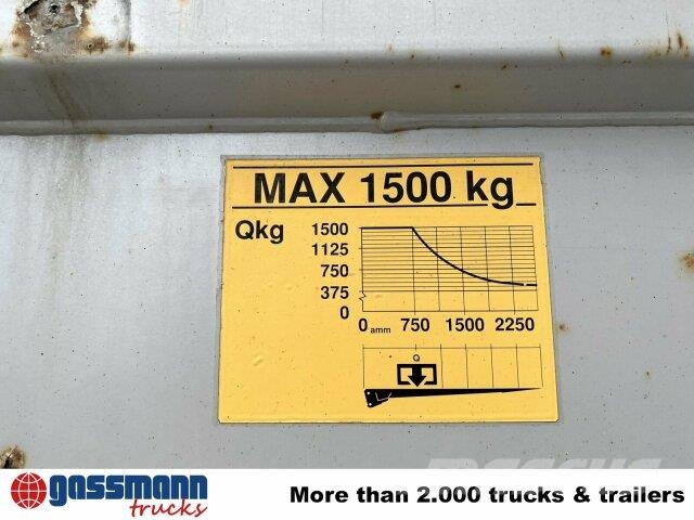 Mercedes-Benz Actros 2645 6x2, Retarder, Liftachse, AWL, Hiab Flatbed / Dropside trucks