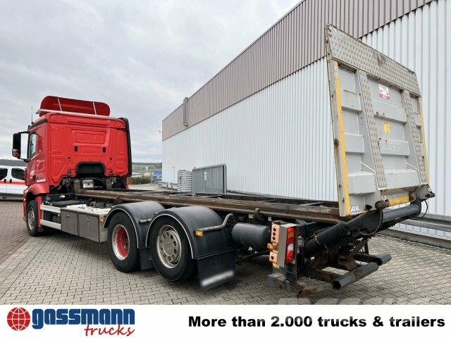 Mercedes-Benz Actros 2645 6x2, Retarder, Liftachse, AWL, Hiab Flatbed / Dropside trucks