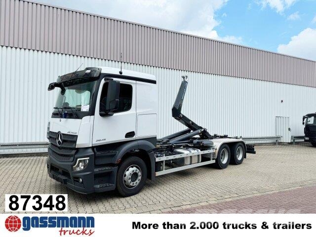 Mercedes-Benz Actros 2645 L 6x4, MultimediaCockpit, Camiões Ampliroll