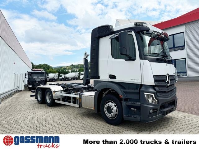 Mercedes-Benz Actros 2645 L 6x4, MultimediaCockpit, Camiões Ampliroll
