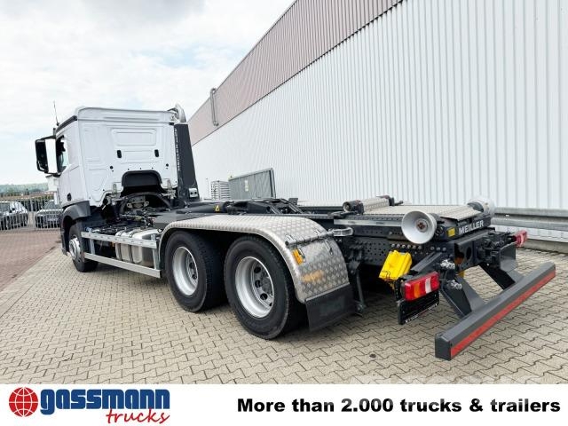 Mercedes-Benz Actros 2645 L 6x4, MultimediaCockpit, Camiões Ampliroll