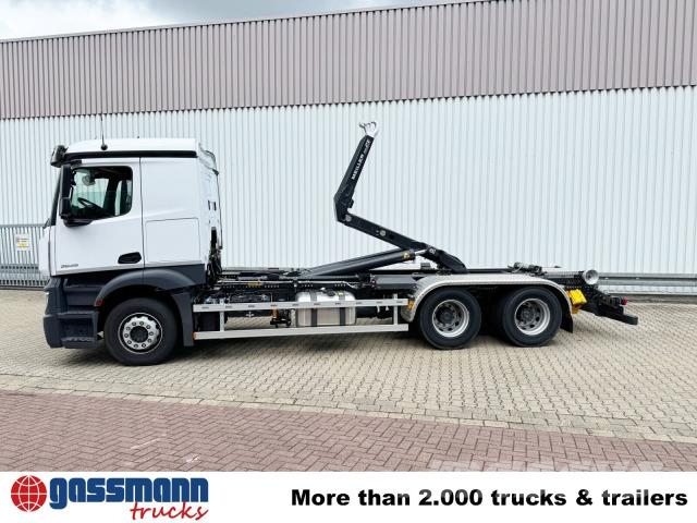 Mercedes-Benz Actros 2645 L 6x4, MultimediaCockpit, Camiões Ampliroll