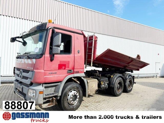 Mercedes-Benz Actros 2646 K 6x4, Retarder, Bordmatik, 2009, Alemania ...
