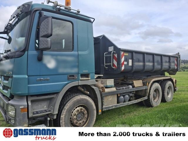 Mercedes-Benz Actros 2646 LK 6x4, VDL S 21-5500 bis 6 m Vrachtwagen met containersysteem