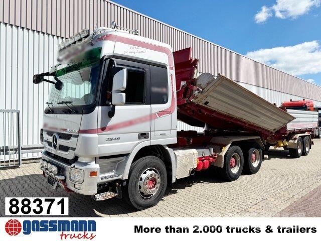 Mercedes-Benz Actros 2648 LK 6x4, Retarder, Bordmatik, Bi-Xenon Tipper trucks