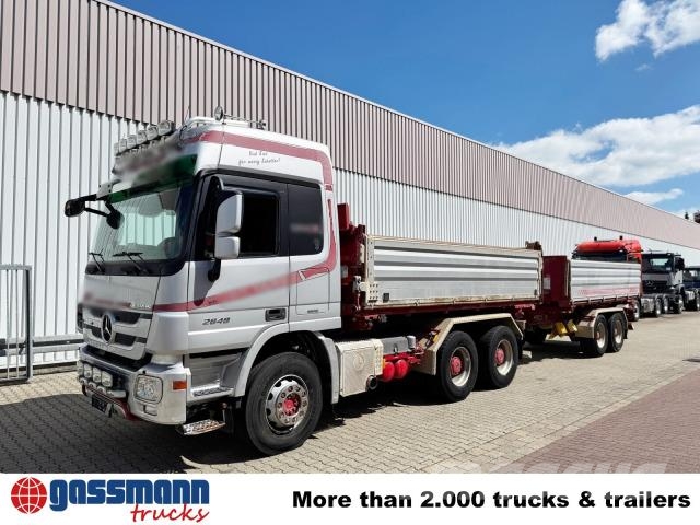 Mercedes-Benz Actros 2648 LK 6x4, Retarder, Bordmatik, Bi-Xenon Tipper trucks