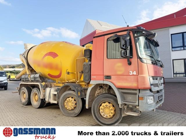 Mercedes-Benz Actros 3236 B 8x4/4, Betonmischer Stetter ca. 9m³ Inne