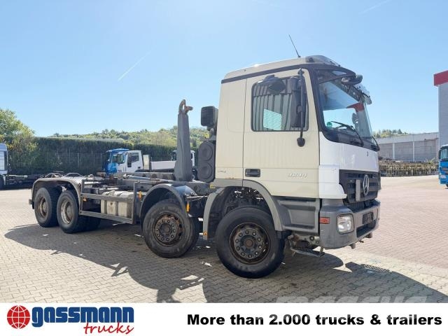 Mercedes-Benz Actros 3244 K 8x4/4, Meiller RK 30.70 K 吊鉤式起重車