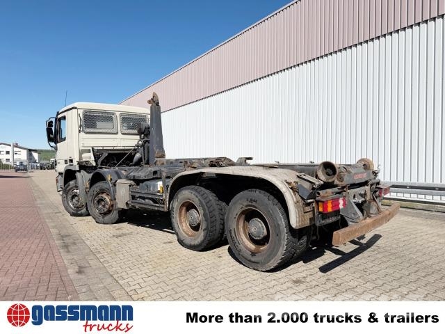Mercedes-Benz Actros 3244 K 8x4/4, Meiller RK 30.70 K 吊鉤式起重車