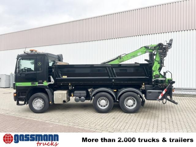 Mercedes-Benz Actros 3341 K 6x4, Heckkran Penz 10.83SH, Bormatik Sklápače