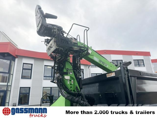 Mercedes-Benz Actros 3341 K 6x4, Heckkran Penz 10.83SH, Bormatik Sklápače