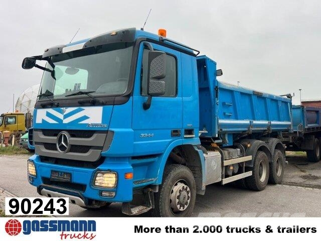 Mercedes-Benz Actros 3344 AK 6x6, 2-Seiten Kipper, Retarder Самоскиди