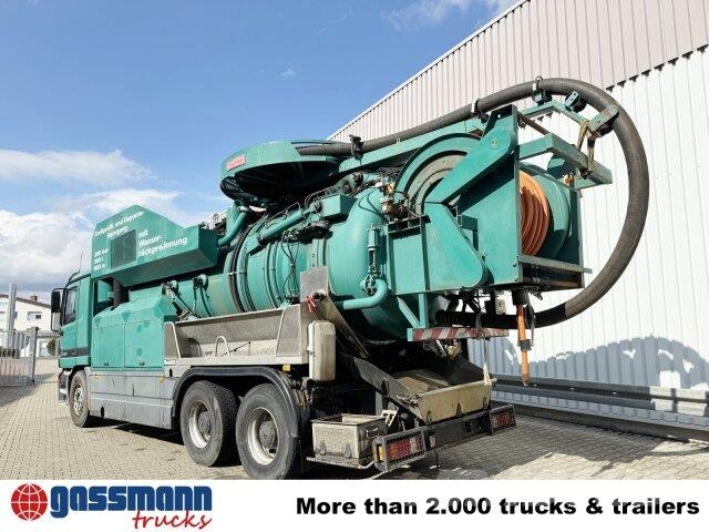Mercedes-Benz Actros 3348 6x4, V8, Kroll Saug-/Spülwagen ca. Cestni pometači