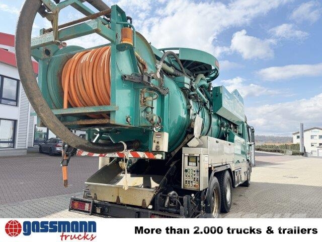 Mercedes-Benz Actros 3348 6x4, V8, Kroll Saug-/Spülwagen ca. Cestni pometači