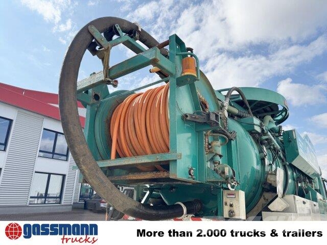 Mercedes-Benz Actros 3348 6x4, V8, Kroll Saug-/Spülwagen ca. Cestni pometači