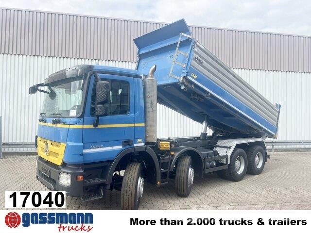 Mercedes-Benz Actros MP 3, 3241/8x4, Alukipper Bordmatik, Kipper