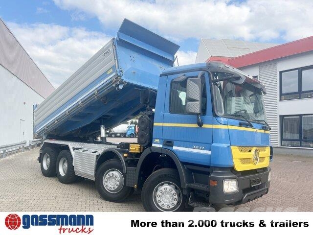 Mercedes-Benz Actros MP 3, 3241/8x4, Alukipper Bordmatik, Kipper