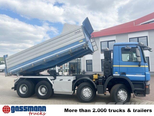 Mercedes-Benz Actros MP 3, 3241/8x4, Alukipper Bordmatik, Kipper