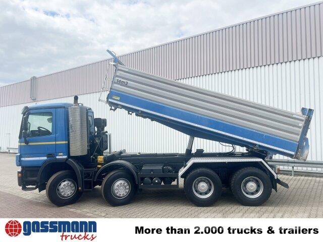 Mercedes-Benz Actros MP 3, 3241/8x4, Alukipper Bordmatik, Kipper