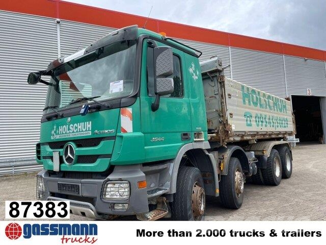 Mercedes-Benz Actros MP III 3544/8x4/4, 3 Pedale 덤프 트럭