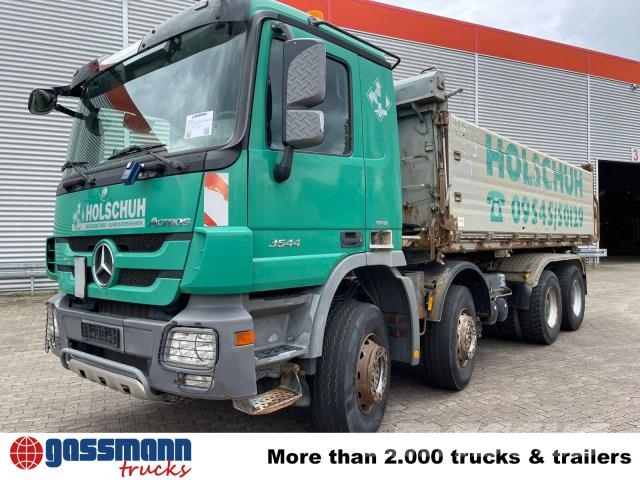 Mercedes-Benz Actros MP III 3544/8x4/4, 3 Pedale 덤프 트럭
