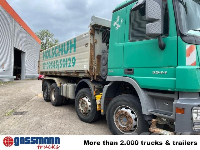 Mercedes-Benz Actros MP III 3544/8x4/4, 3 Pedale 덤프 트럭