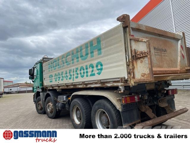 Mercedes-Benz Actros MP III 3544/8x4/4, 3 Pedale 덤프 트럭