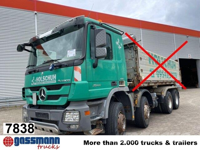Mercedes-Benz Actros MP III 3544/8x4/4, 3 Pedale Chassis Cab trucks