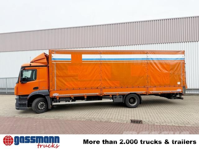 Mercedes-Benz Antos 1827/30 L 4x2, LBW Dautel Pritschenwagen/Pritschenwagen mit Seitenklappe