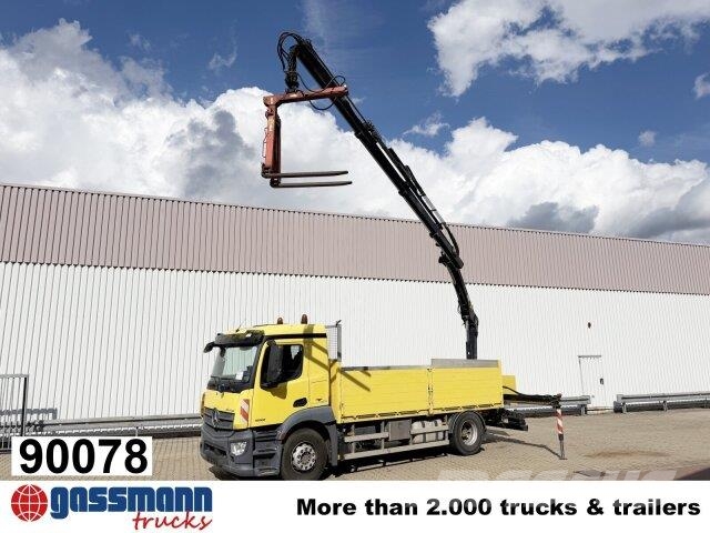 Mercedes-Benz Antos 1832 L 4x2, Heckkran Hiab 111BS-3 HiDuo, Vlačilci