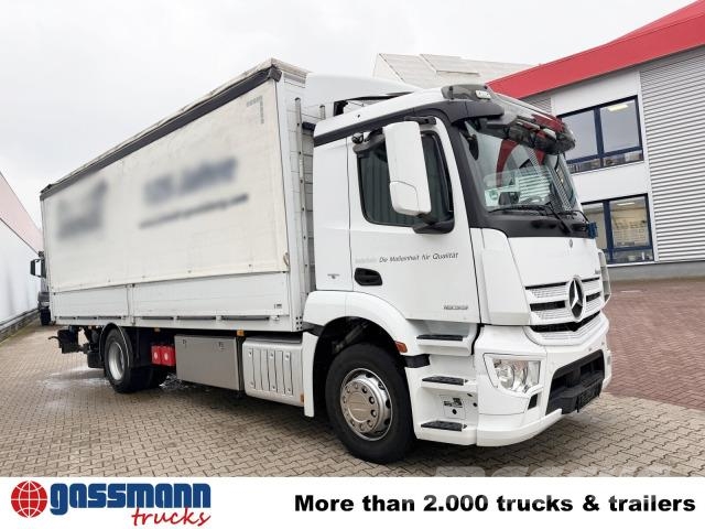 Mercedes-Benz Antos 1835 L 4x2, Edscha, LBW MBB Pritschenwagen/Pritschenwagen mit Seitenklappe