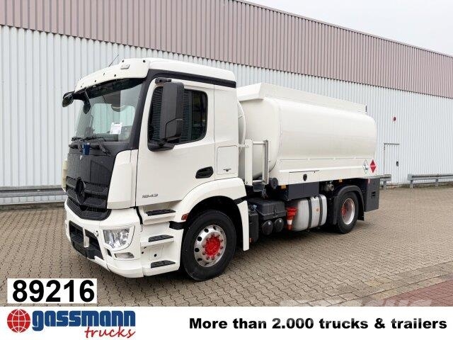 Mercedes-Benz Antos 1843 L 4x2, Retarder, Navi, Lindner & 탱커 트럭