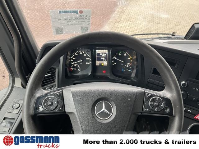 Mercedes-Benz Antos 2540 L 6x2, Heckkran HMF 2110-L3, Lenkachse Camiones plataforma