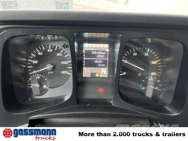 Mercedes-Benz Antos 2540 L 6x2, Heckkran HMF 2110-L3, Lenkachse Camiones plataforma