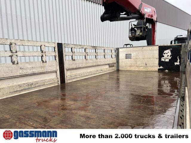 Mercedes-Benz Antos 2540 L 6x2, Heckkran HMF 2110-L3, Lenkachse Camiones plataforma