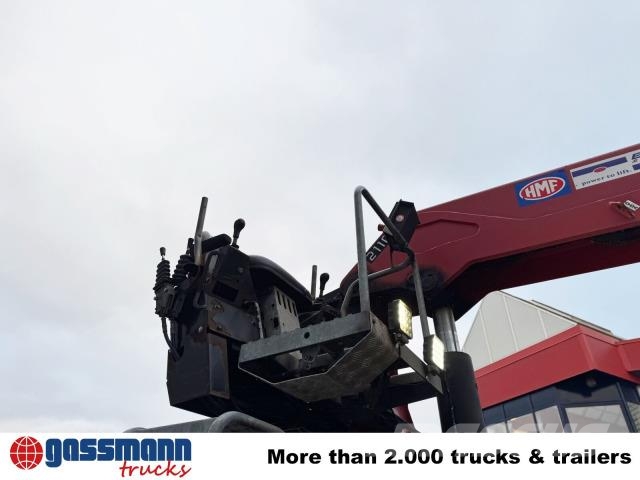 Mercedes-Benz Antos 2540 L 6x2, Heckkran HMF 2110-L3, Lenkachse Camiones plataforma